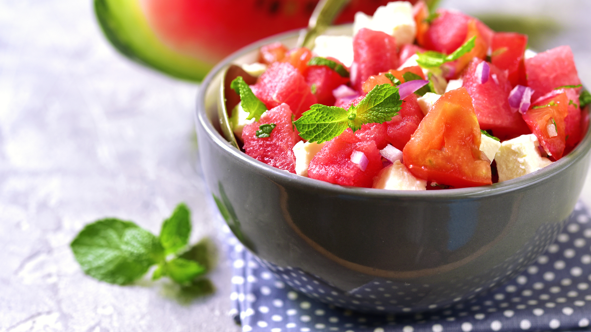 A Recipe for Summer: Watermelon Salad with Feta & Mint