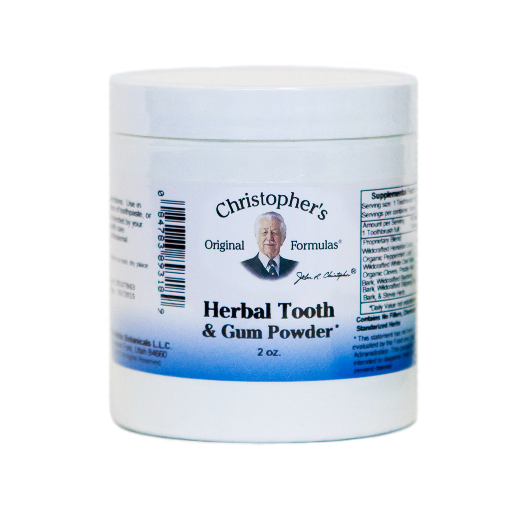 Christopher's Herbal Tooth and Gum Powder