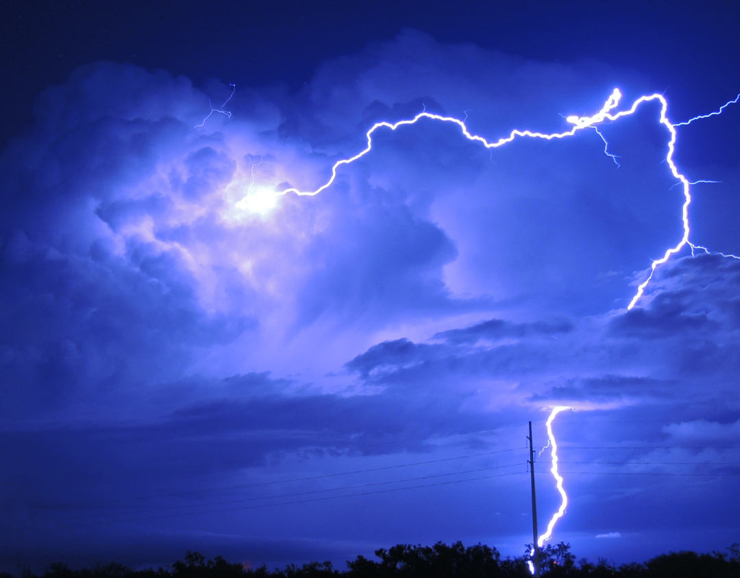 Negative Ions Lightning Storm
